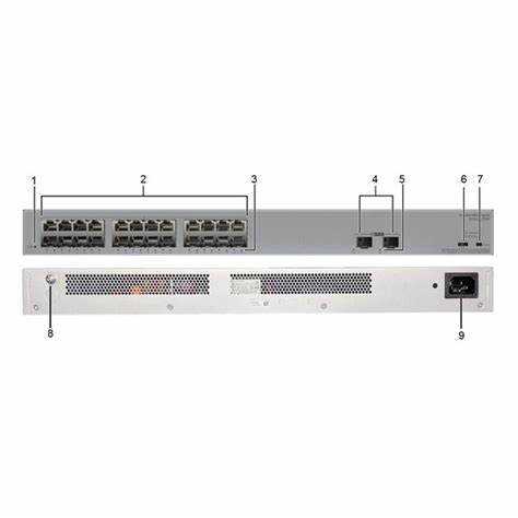 Huawei S110-24LP2SR Unmanaged Switch 24 x 10/100/1000BASE-T ports, 2 x GE SFP ports, PoE+ — view 7