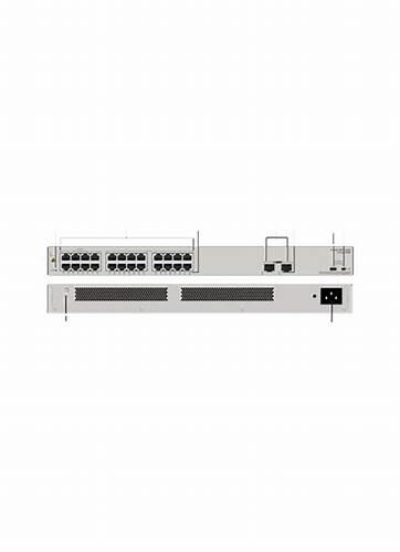 Huawei S110-24LP2SR Unmanaged Switch 24 x 10/100/1000BASE-T ports, 2 x GE SFP ports, PoE+ — view 5