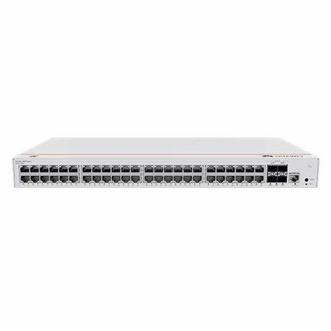 Huawei S220-48P4X Layer 2 Managed Switch, 48 x 10/100/1000BASE-T ports (380W PoE+), 4 x 10GE SFP+ ports — view 2
