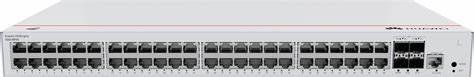 Huawei S220-48P4S Layer 2 Managed Switch, 48 x 10/100/1000BASE-T ports (380W PoE+), 4 x GE SFP ports — view 3