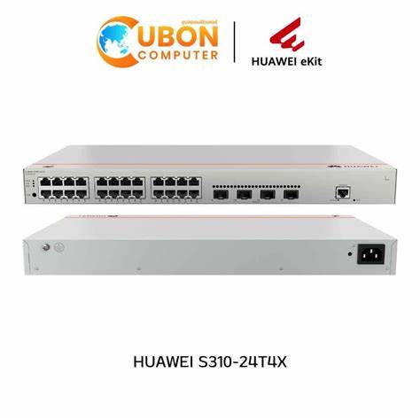 Huawei S310-24T4X Layer 2+ Managed Switch, 24 x 10/100/1000BASE-T ports, 4 x 10GE SFP+ ports — view 7