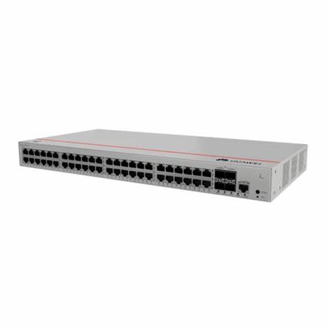 Huawei S310-48P4S Layer 2+ Managed Switch, 48 x 10/100/1000BASE-T ports (380W PoE+), 4 x GE SFP ports — view 2