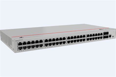 Huawei S310-48P4S Layer 2+ Managed Switch, 48 x 10/100/1000BASE-T ports (380W PoE+), 4 x GE SFP ports — view 4