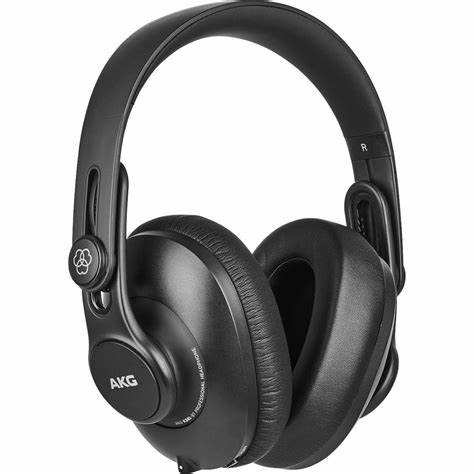AKG Professional K361 Over-Ear Closed-Back Foldable Studio Headphones, 32 Ohms, 15Hz to 28kHz, Carry Bag, 3M Straight Cable — view 2