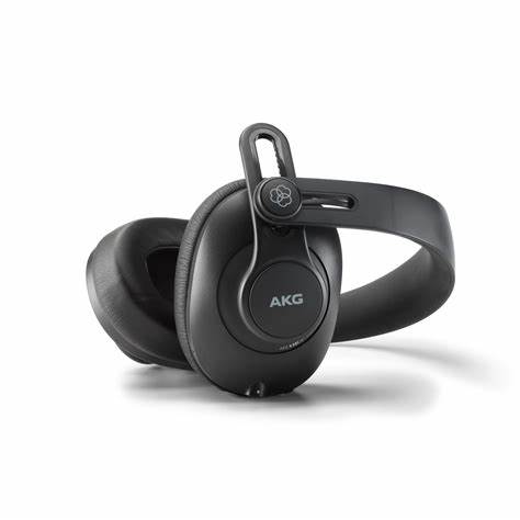 AKG Professional K361 Over-Ear Closed-Back Foldable Studio Headphones, 32 Ohms, 15Hz to 28kHz, Carry Bag, 3M Straight Cable — view 4