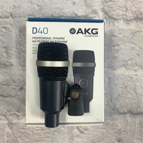 AKG Professional D40 - Dynamic Instrument Microphone — view 2