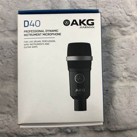 AKG Professional D40 - Dynamic Instrument Microphone — view 7