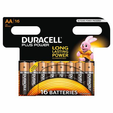 Duracell PLUS AA 6 CARD - Duracell Plus Power AA - per card — view 2