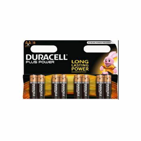 Duracell M PLUS AA 16 CARD - Duracell Plus Power AA - per card — view 2