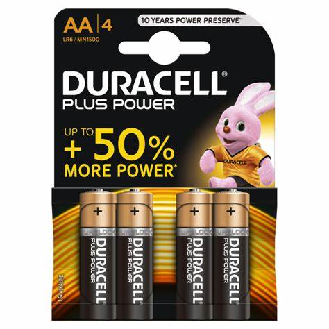 Duracell M PLUS AA 20 CARD - Duracell Plus Power AA - per card — view 2