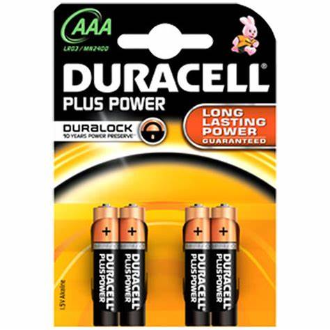 Duracell PLUS AAA 6 CARD - Duracell Plus Power AAA - per card — view 2