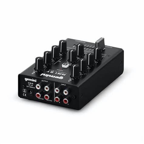 Gemini MM1BT - 6-Input Compact Bluetooth DJ Mixer — view 6