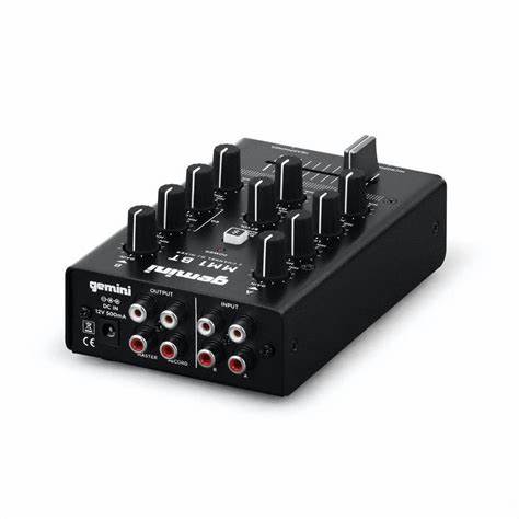 Gemini MM1BT - 6-Input Compact Bluetooth DJ Mixer — view 4