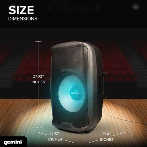Gemini AS 2115BT LT PK - Active 15 — view 6