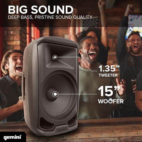 Gemini AS 2115BT LT PK - Active 15 — view 4