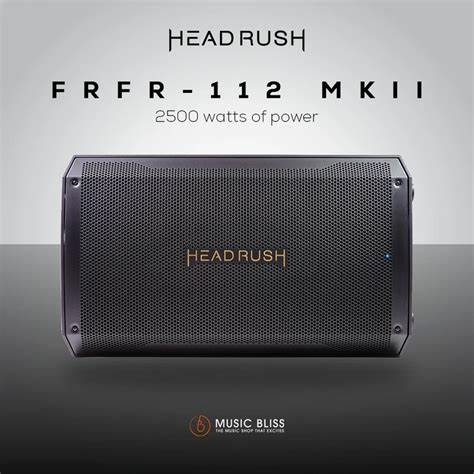 Headrush FRFR 112 MK2 - 2500W Powered 12" Speaker