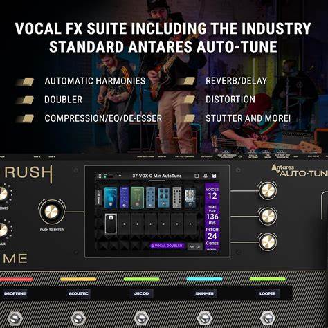 Headrush VX5 - Vocal Processing Pedal with Antares AutoTune® Pitch Correction (Pre-Order April 2026 ETA) — view 7