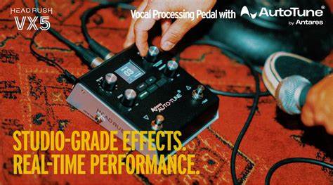 Headrush VX5 - Vocal Processing Pedal with Antares AutoTune® Pitch Correction (Pre-Order April 2026 ETA) — view 6