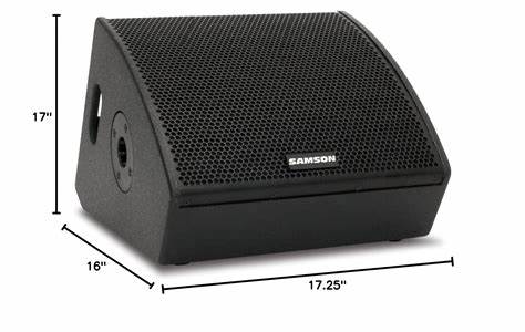 Samson RSXM 12A - Lightweight Class D 800w 2-way, 12" Active Stage Monitor — view 3