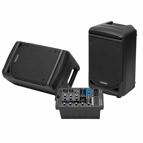 Samson XP300B - Portable all-in-one sound system & Bluetooth-enabled — view 6