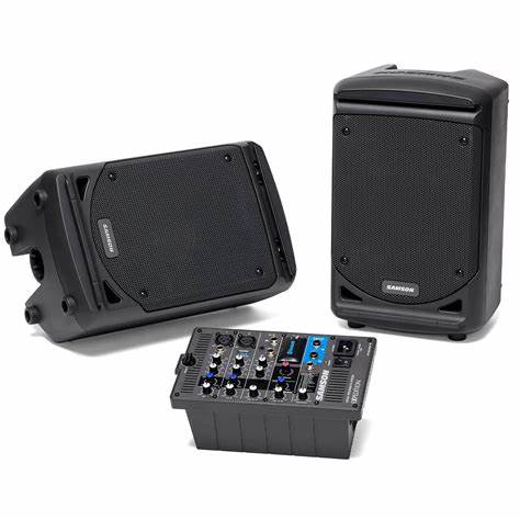 Samson XP300B - Portable all-in-one sound system & Bluetooth-enabled — view 5
