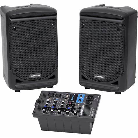 Samson XP800B - Portable all-in-one sound system & Bluetooth-enabled — view 4