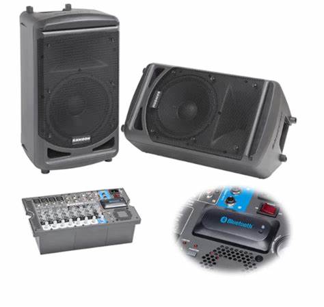 Samson XP1000B - Portable all-in-one sound system & Bluetooth-enabled — view 6