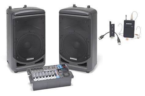 Samson XP1000B - Portable all-in-one sound system & Bluetooth-enabled — view 7