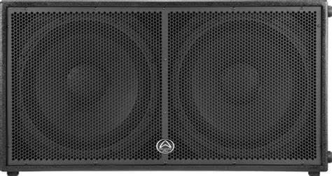 Wharfedale Pro WLA 218SUB - 2 x 18" Dual Chamber Subwoofer; 1600w RMS, 4ohm, WLA finish — view 2
