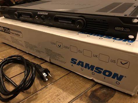 Samson SERVO 120A Reference Class 1U Amplifier, 2 x 60W at 4 Ohms, 120W at 8 Ohms — view 5
