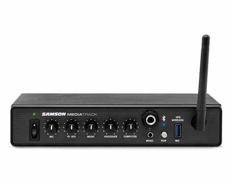 Samson MEDIATRACK - 4-Channel Rackmount Mixer and USB interface