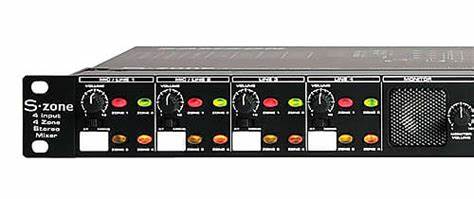 Samson S ZONE - 4-channel/4-zone Stereo Mixer – 2 mic/ stereo line inputs — view 2