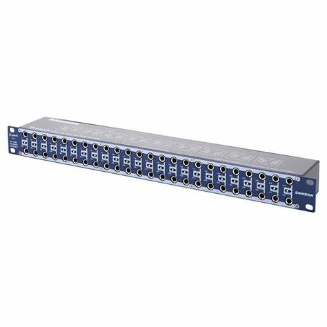 Samson S PATCH+ - 48-point Balanced Patch Bay with Mode Switches