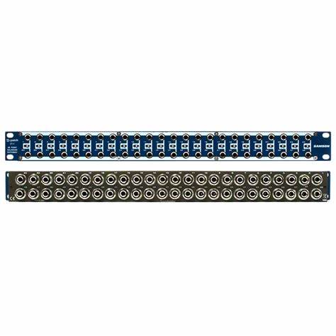 Samson S PATCH+ - 48-point Balanced Patch Bay with Mode Switches — view 2