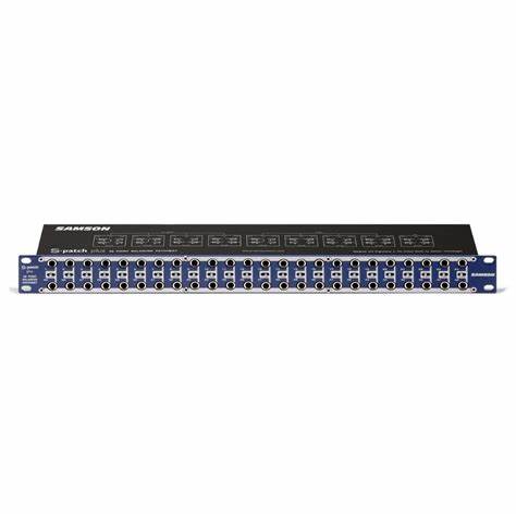 Samson S PATCH+ - 48-point Balanced Patch Bay with Mode Switches — view 5