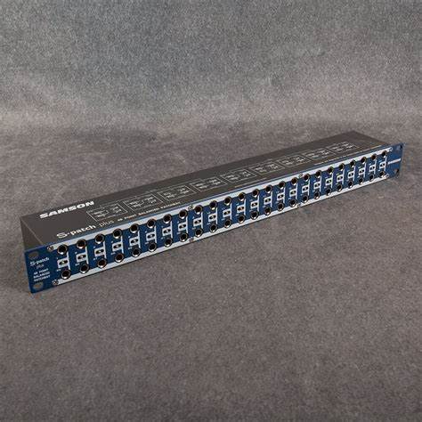 Samson S PATCH+ - 48-point Balanced Patch Bay with Mode Switches — view 3