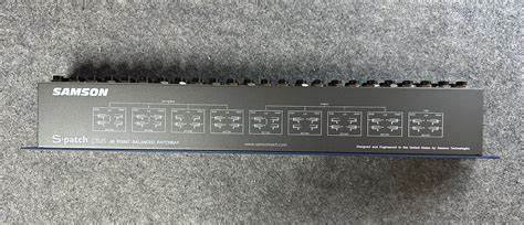 Samson S PATCH+ - 48-point Balanced Patch Bay with Mode Switches — view 7