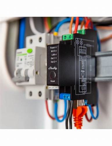 Shelly Pro 2PM DIN-Rail Mountable Wi-Fi Relay With Power Monitoring Of Two 16A Channels 25A In Total — view 7