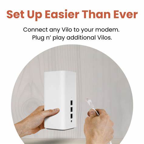 Vilo - Vilo-5-3 Mesh Wi-Fi 5 System 3 Pack With Bark Parental Controls Included (EOL) — view 5