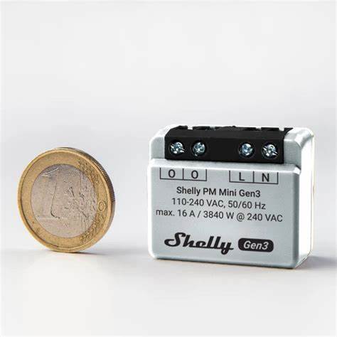 Shelly - PM Mini Gen3 Offers One-Channel Power Metering 16A — view 5