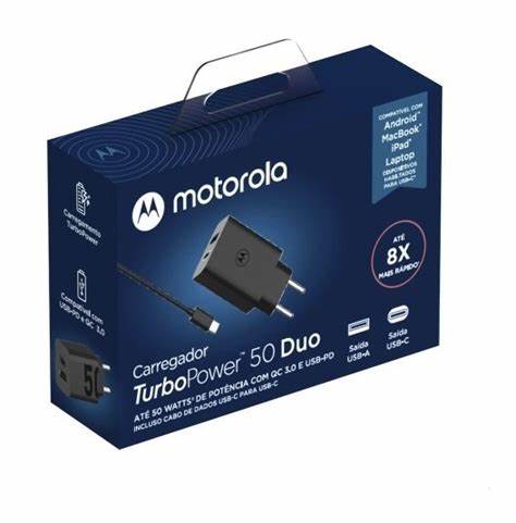 Motorola SJMC502 TurboPower 50W Dual USB-C And USB-A Charger — view 5