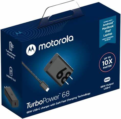 Motorola SJMC682 TurboPower 68W USB-C Charger — view 4