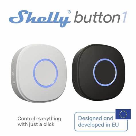 Shelly - BLU Button1 (Red) Bluetooth Button For Operated Actions And Scene Activation (EOL) — view 5