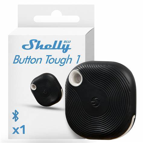 Shelly - BLU Button1 (Black) Bluetooth Button For Operated Actions And Scene Activation (EOL) — view 2