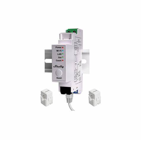 Shelly Pro 3EM-400A DIN-Rail Mountable Single Or Three-Phase Energy Meter With 3-Phase Current Transformers — view 4