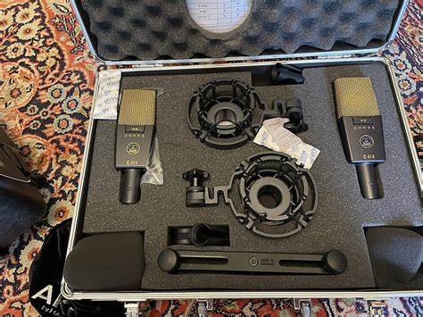 AKG Professional C414 XL II ST Matched Stereo Pair Microphones — view 5