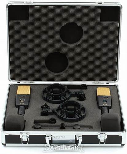 AKG Professional C414 XL II ST Matched Stereo Pair Microphones — view 3