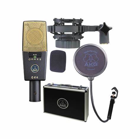 AKG Professional C414 XL II ST Matched Stereo Pair Microphones — view 4