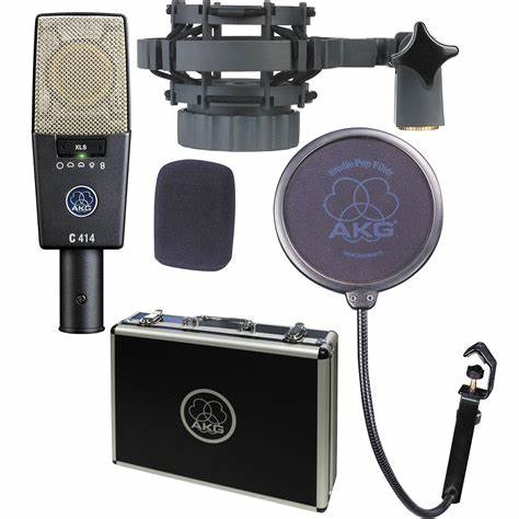 AKG Professional C414 XLS - Large diaphragm studio microphone for universal applications