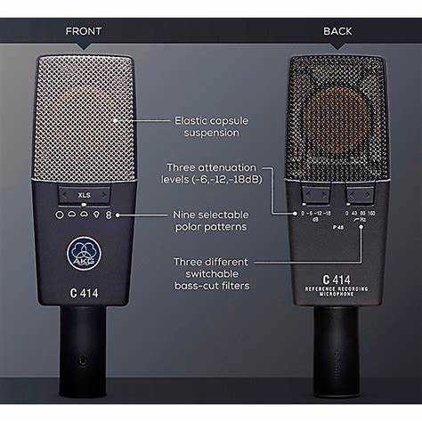 AKG Professional C414 XLS ST Matched Stereo Pair — view 6
